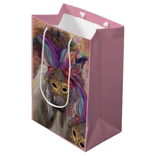 AFGHAN HOUND MEDIUM CADEAUZAKJE (Voorkant Gekanteld)