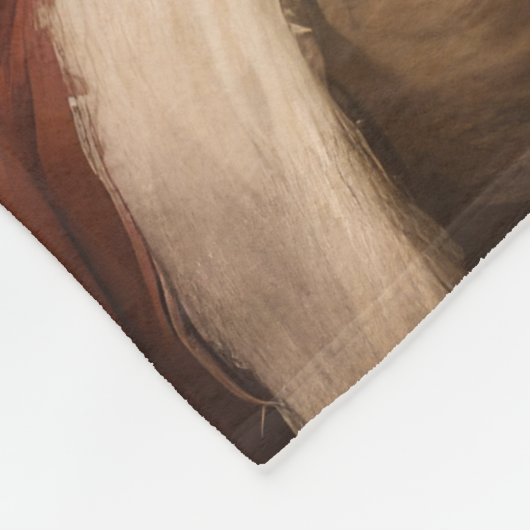 Afghan Hound met Sinterklaas Feestelijke Kerstmis Fleece Deken (Hoek)