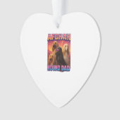 Afghan Hound Ornament (voorkant)