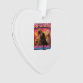 Afghan Hound Ornament (voorkant)