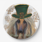 AFGHAN HOUND PAPIEREN BORDJE (Voorkant)