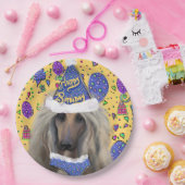 AFGHAN HOUND PAPIEREN BORDJE (Feest)