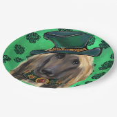 AFGHAN HOUND PAPIEREN BORDJE (Gekanteld)