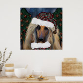 AFGHAN HOUND POSTER (Keuken)