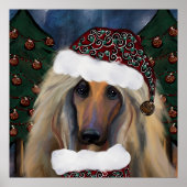 AFGHAN HOUND POSTER (Voorkant)