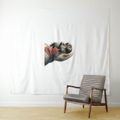 Afghan Hound Shirt Dog Mom Dad Balkh Baluchi T-shi Wandkleed (In Situ (horizontaal))