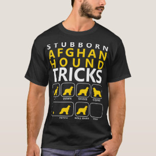 Afghan Hound shirt Koppig Afghan Hound Tricks D
