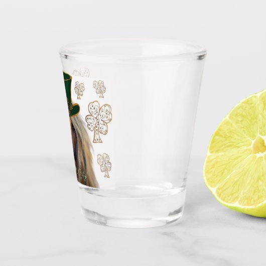 AFGHAN HOUND SHOT GLAS (Rechts)