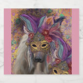 AFGHAN HOUND SPARKLING WIJNETIKET (Enkel label)