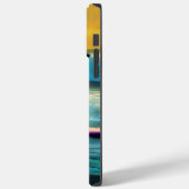 Afghan Hound Strand Surfen Schilderij Case-Mate iPhone Case (Achterkant / Links)