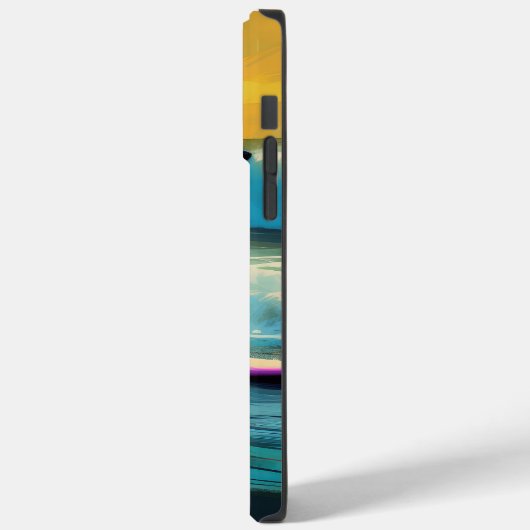 Afghan Hound Strand Surfen Schilderij Case-Mate iPhone Case (Achterkant / Links)