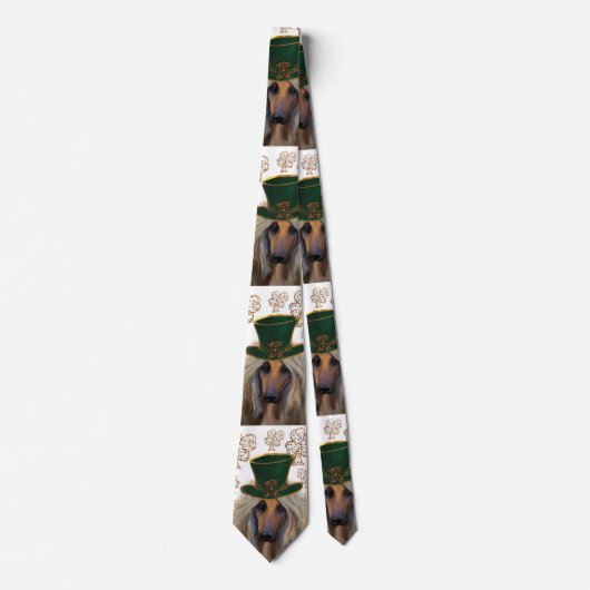 AFGHAN HOUND STROPDAS (Voorkant)