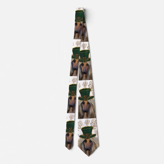 AFGHAN HOUND STROPDAS (Achterkant)