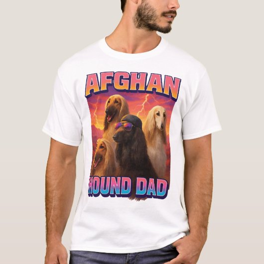 Afghan Hound T-shirt (Voorkant)