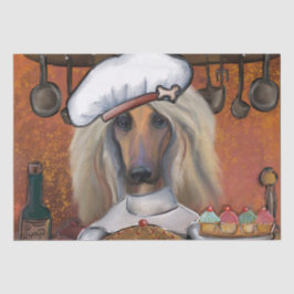 AFGHAN HOUND TISSUEPAPIER