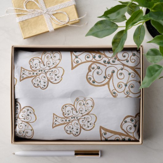 AFGHAN HOUND TISSUEPAPIER (Geschenk)