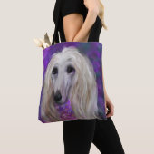 AFGHAN HOUND     TOTE BAG (Dichtbij)