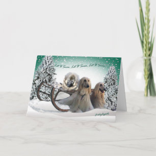 AFGHAN LAAT HET SNEEUWEN, LAAT HET KAARTEN SNEEUWE