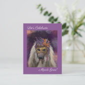 AFGHANEN HOUND BRIEFKAART (Staand voorkant)