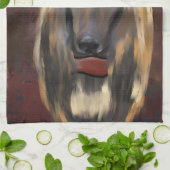 AFGHANEN JACHTHOND THEEDOEK (Gevouwen)