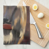 AFGHANEN JACHTHOND THEEDOEK (Quarter Fold)