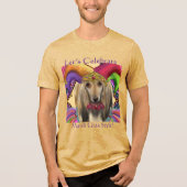 AFGHANEN JACHTHOND Tri-Blend SHIRT (Voorkant)