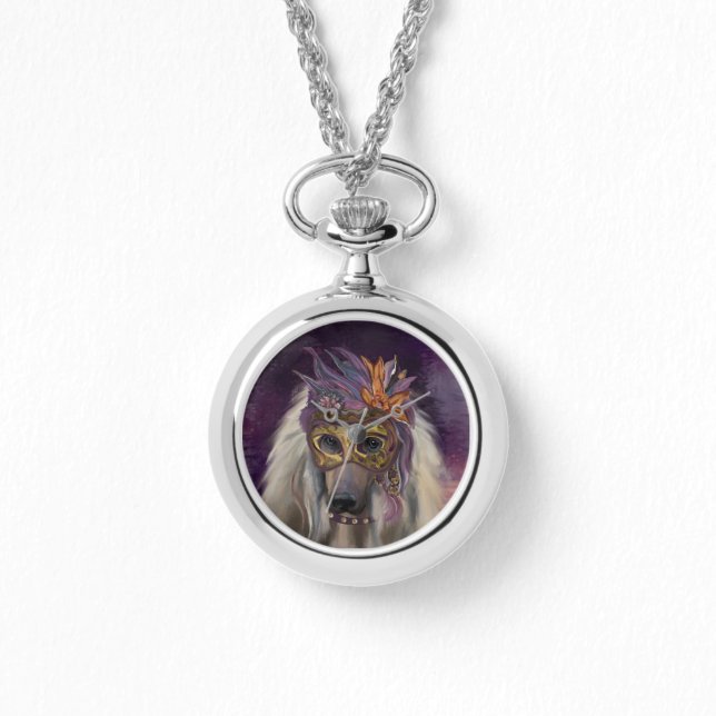 AFGHANENHOND HORLOGE (Voorkant)