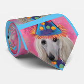 AFGHANENHOND STROPDAS (Opgerold)