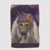 AFGHANENHOUND GOLFHANDDOEK (Voorkant)