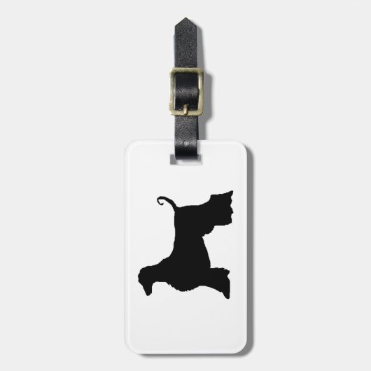 AfghanHound Bagagelabel (Voorkant verticaal)