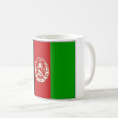 Afghanistan - Afghaanse vlag - Koffiemok (Voorkant rechts)