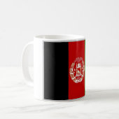 Afghanistan - Afghaanse vlag - Koffiemok (Voorkant links)