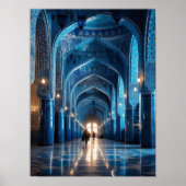 Afghanistan Art Print Herat Mosque Poster Kabul Wa (Voorkant)