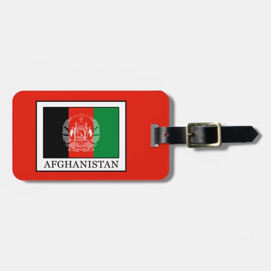Afghanistan Bagagelabel (Voorkant horizontaal)