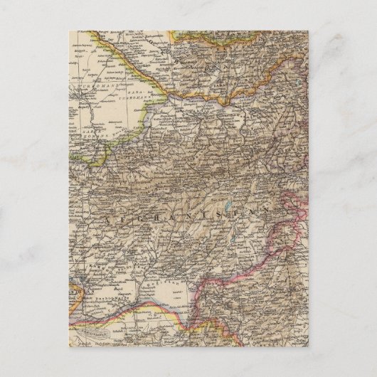 Afghanistan, Baloetsjistan Briefkaart (Voorkant)