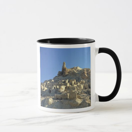 Afghanistan, Bamian-vallei. De legende vertelt dat Mok (Rechts)