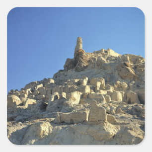 Afghanistan, Bamian-vallei. De legende vertelt dat Vierkante Sticker