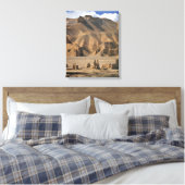 Afghanistan, Bamian-vallei. Oude aarden Canvas Afdruk (Insitu (Slaapkamer))