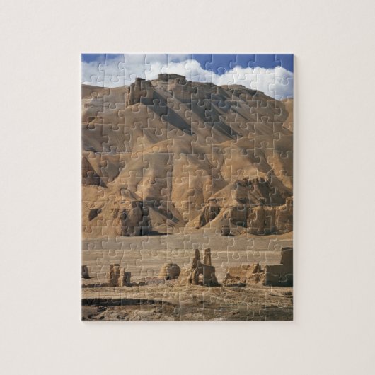 Afghanistan, Bamian-vallei. Oude aarden Legpuzzel (Verticaal)