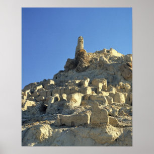 Afghanistan, Bamian Valley. Legend tells that Poster