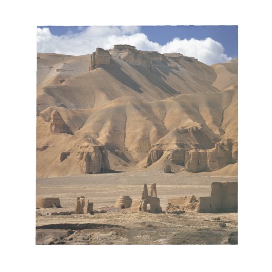 Afghanistan, Bamian Valley. Oude oorts Notitieblok (Voorkant)