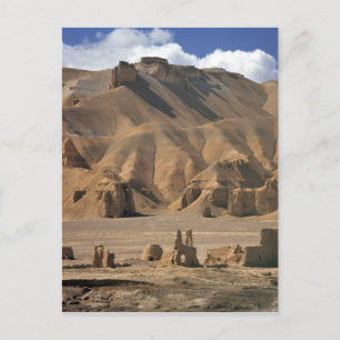 Afghanistan, Bamian Valley. Oude verdienster Briefkaart