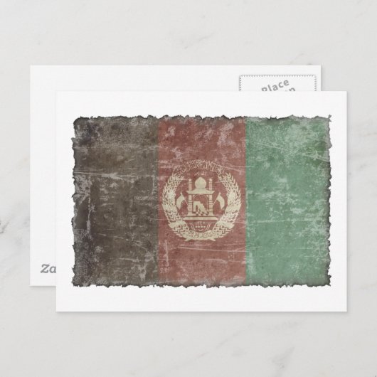  Afghanistan Briefkaart (Voorkant / Achterkant)