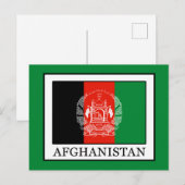 Afghanistan Briefkaart (Voorkant / Achterkant)