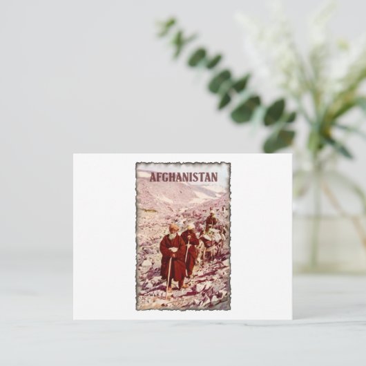 Afghanistan Briefkaart (Staand voorkant)