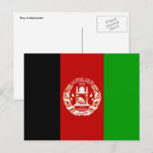 afghanistan briefkaart (Voorkant / Achterkant)