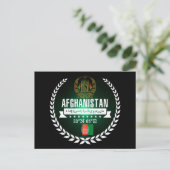 Afghanistan Briefkaart (Staand voorkant)