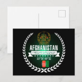 Afghanistan Briefkaart (Voorkant / Achterkant)