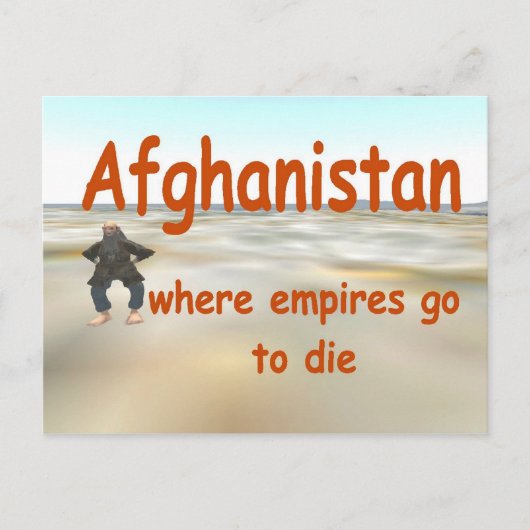 afghanistan briefkaart (Voorkant)