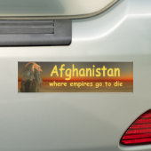 afghanistan bumpersticker (Op auto)